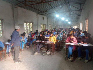 Students’ Gathering Hall at Shree Laxmi Secondary School